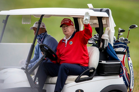 President Trump’s 5 Funkiest Moments on the Golf Course