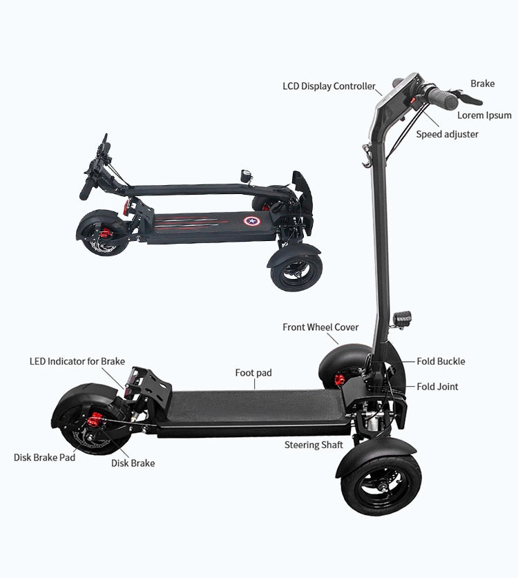 Folding Electric Golf Scooter